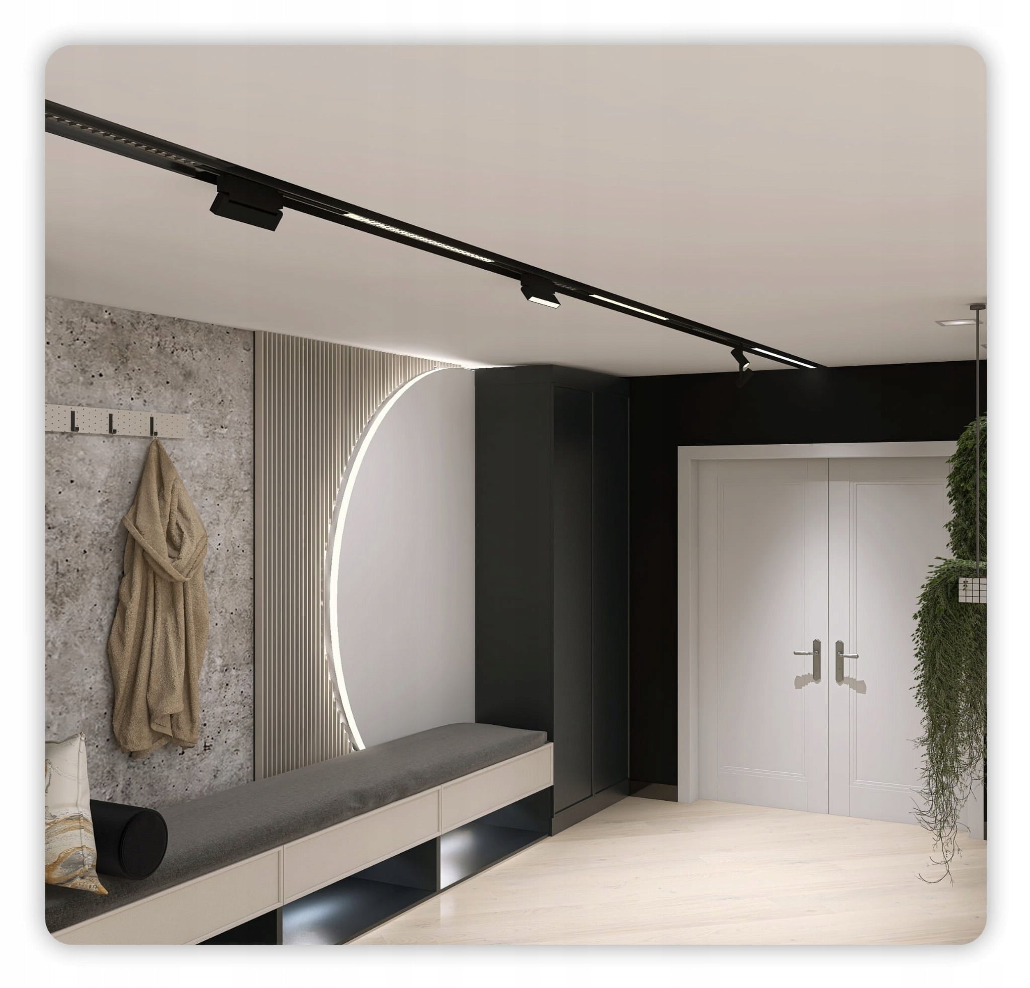 Integriertes LED-Lampengitter 