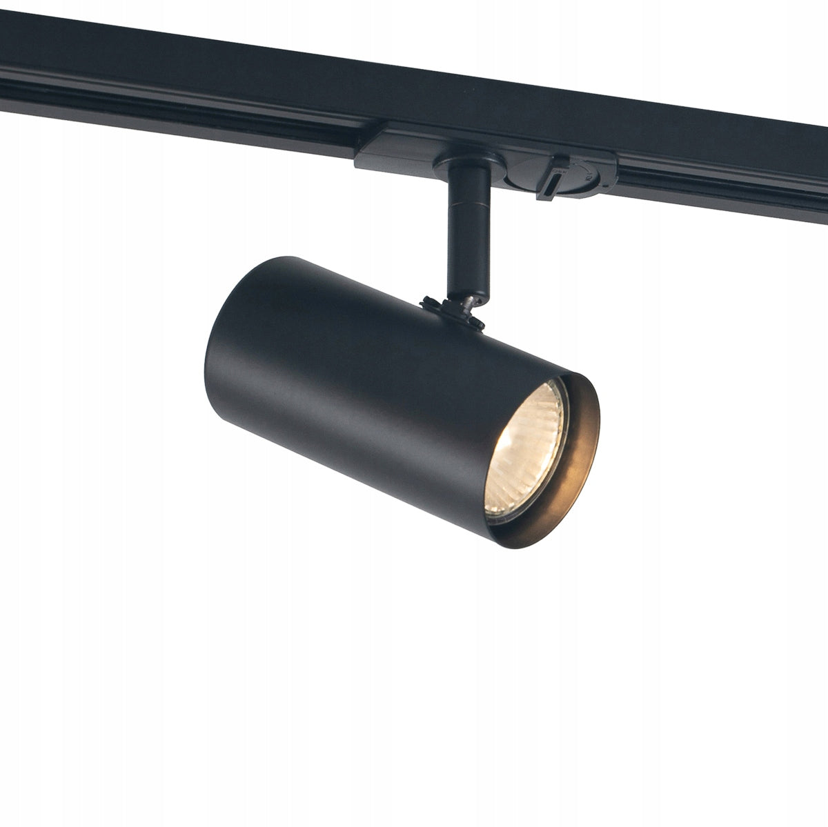 Die Lampe ist auf einer Schiene 920021-1-BL montiert 