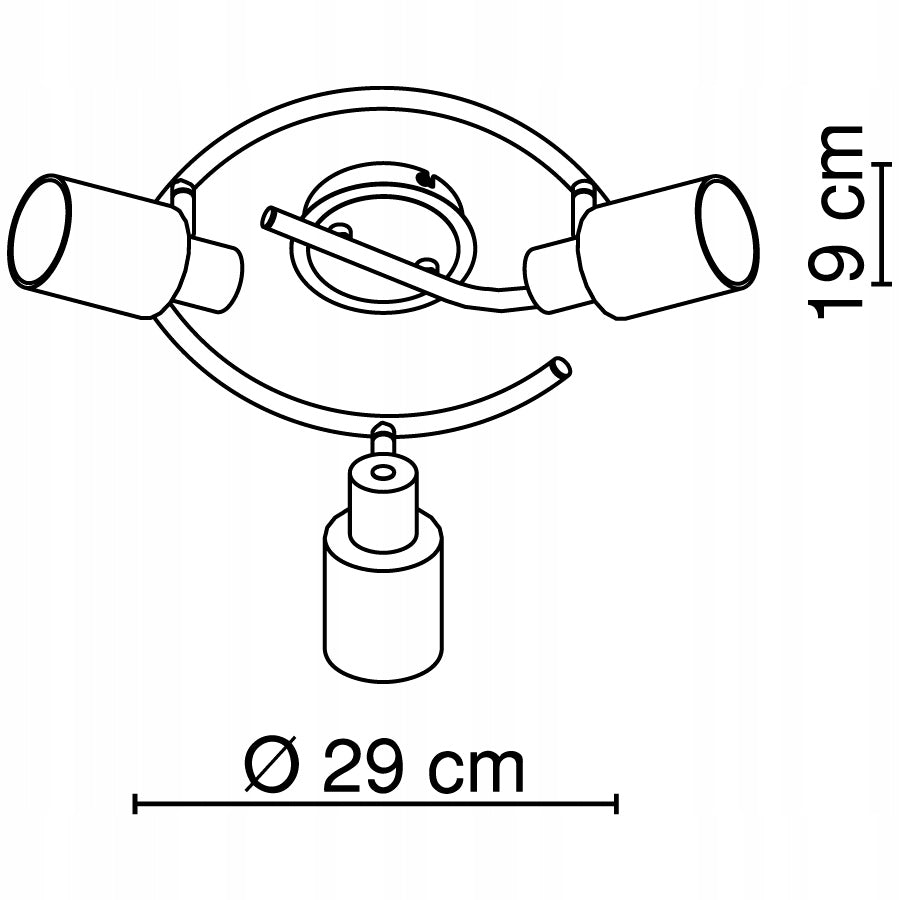 Lubinis šviestuvas Globo Lighting Kati G54913-3