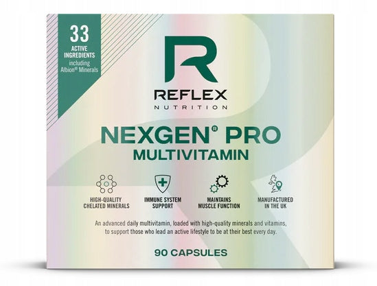 Reflex Nutrition Nexgen Pro Sport Multivitamin VITAMINS MINERALS ENZYMES 90k