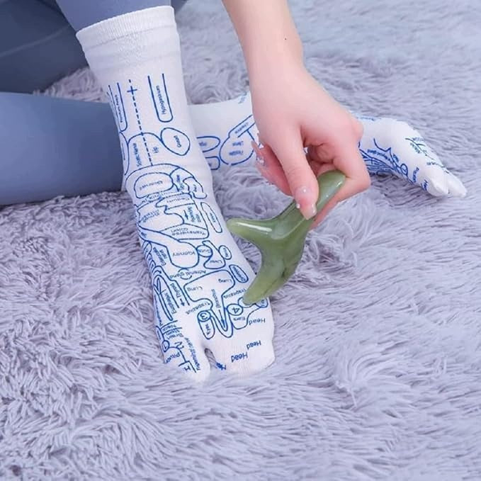 Reflexology Socks with Massager for Women 35-39 Set Brand no brand