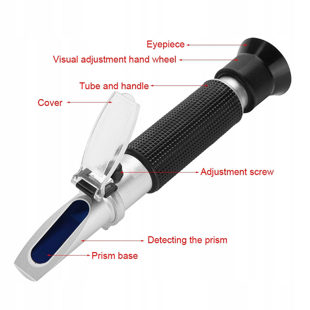 Refractometer, Brix Homebrew Meter Set for Beekeeping Honey Condenso Trade name other