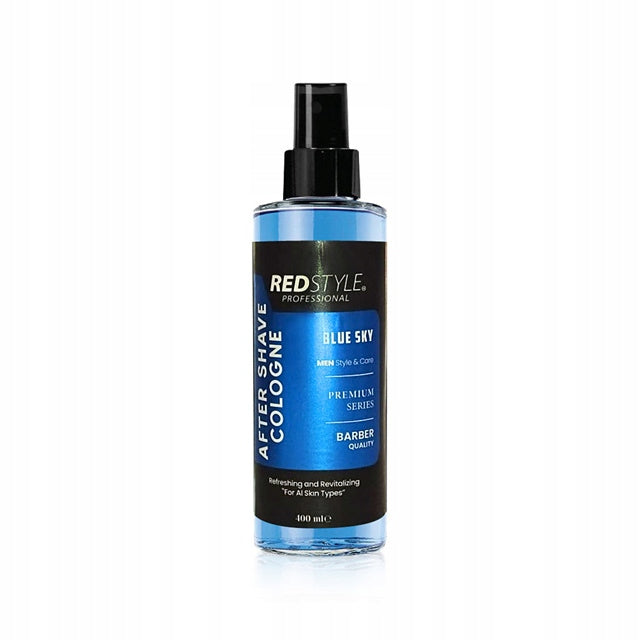 Refreshing aftershave Red Style Blue Sky 400 ml, spray
