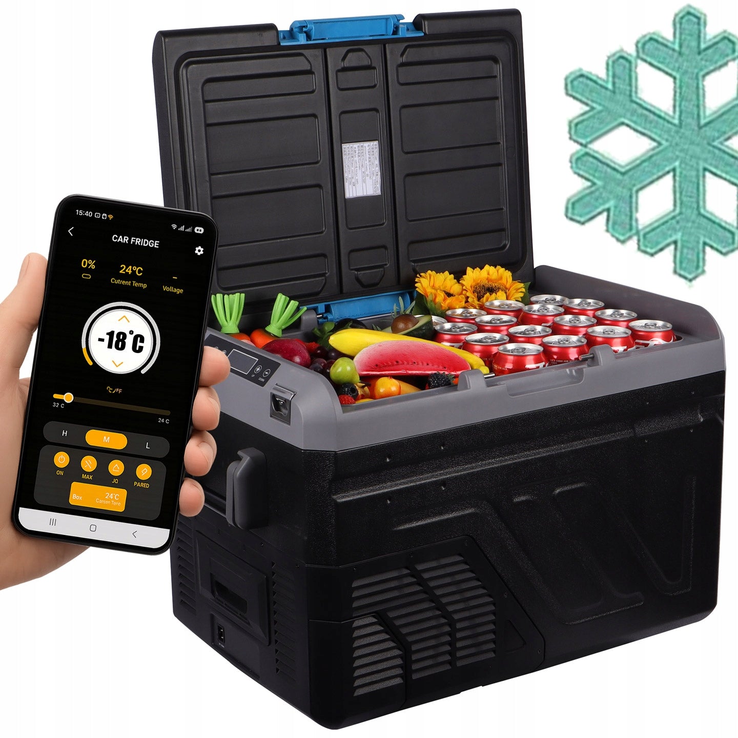 Refrigerator Compressor Freezer Tourist Portable Car IBF-41BT