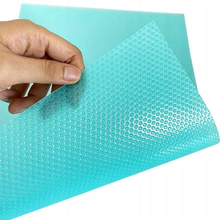 Refrigerator Mat Protective Antibacterial Non-Slip Pads 4 Pieces Brand no brand