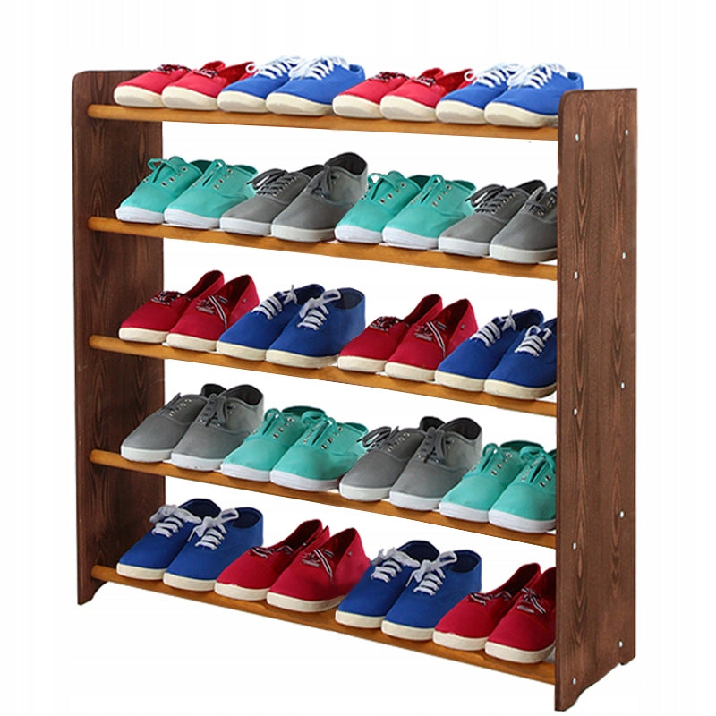Schuhregal RBS590, dunkelbraun/braun 