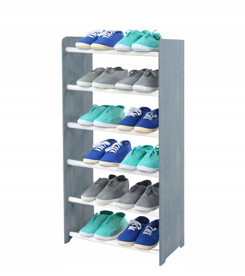 Schuhregal RBS645, grau/weiß 