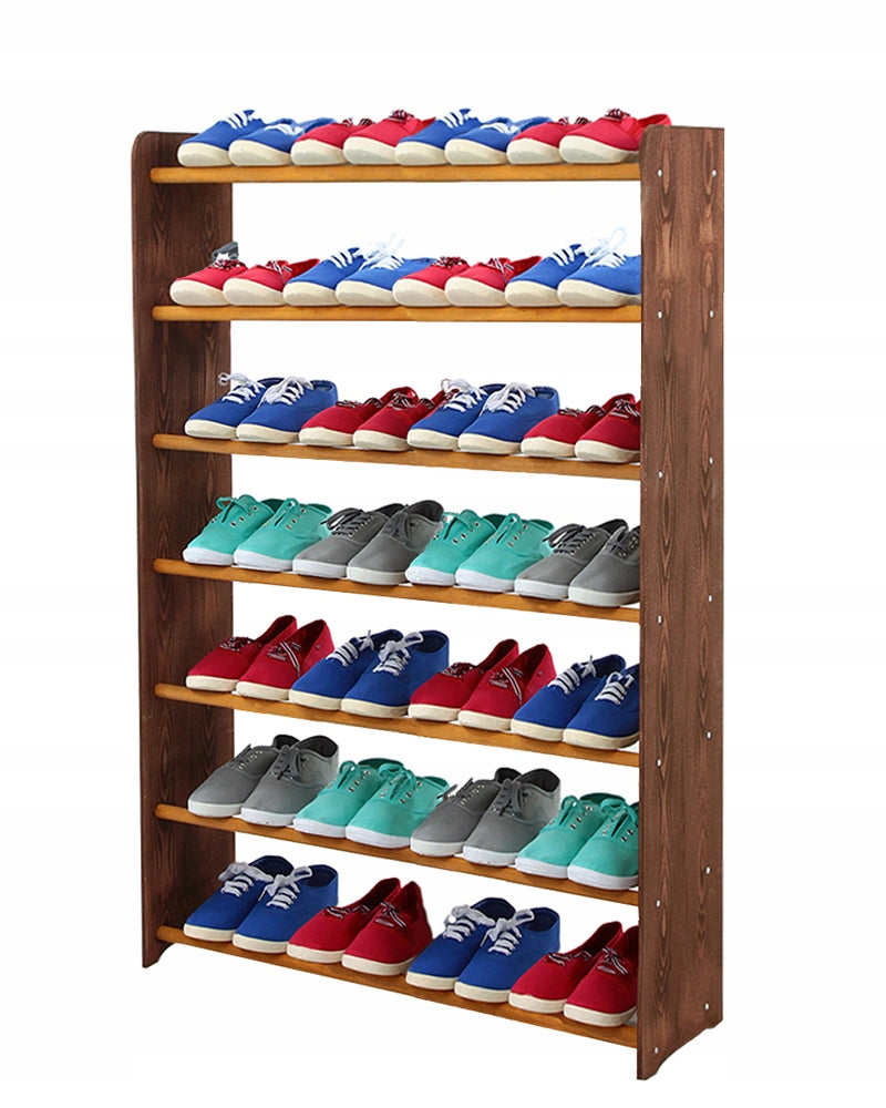 Schuhregal RBS790, dunkelbraun/braun 