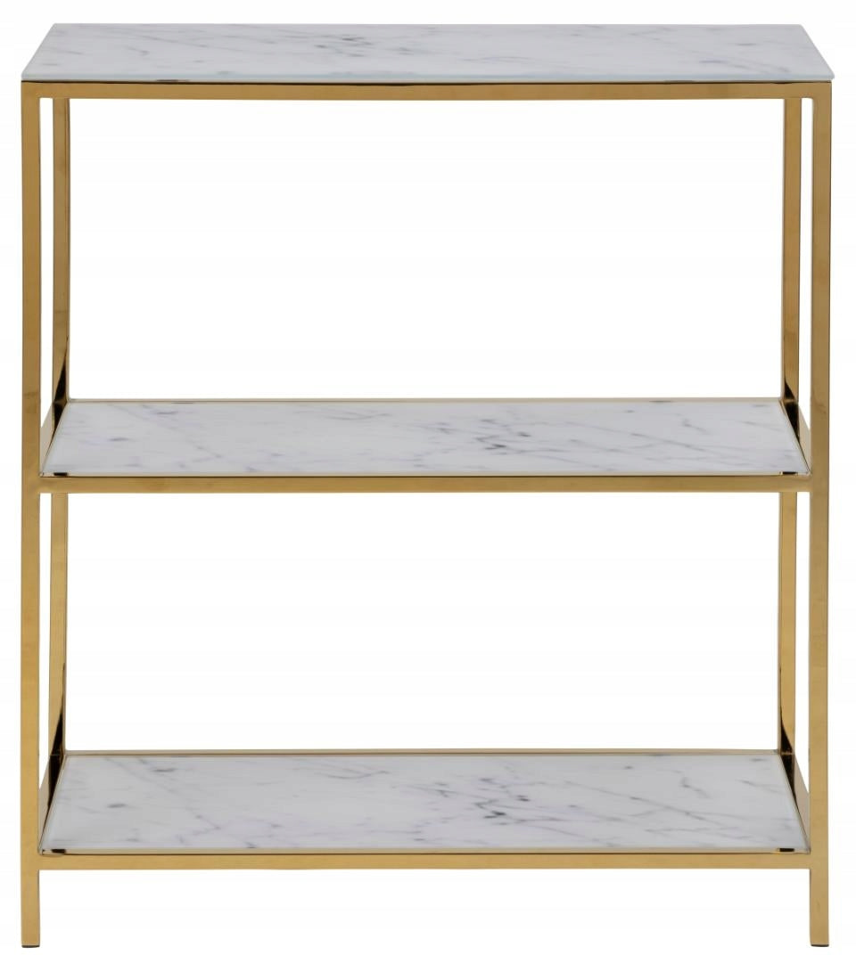 Alisma Regal, weiß/golden 
