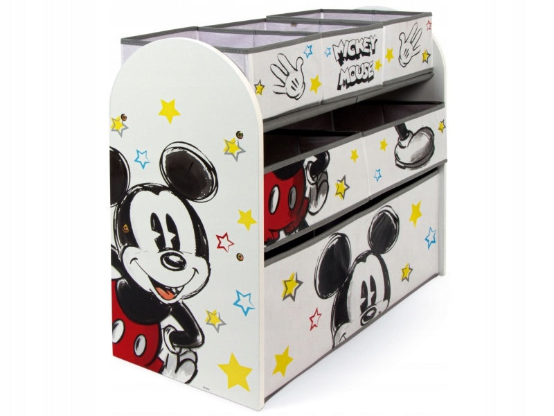 Regál / organizér na hračky MICKEY MOUSE, WD13694