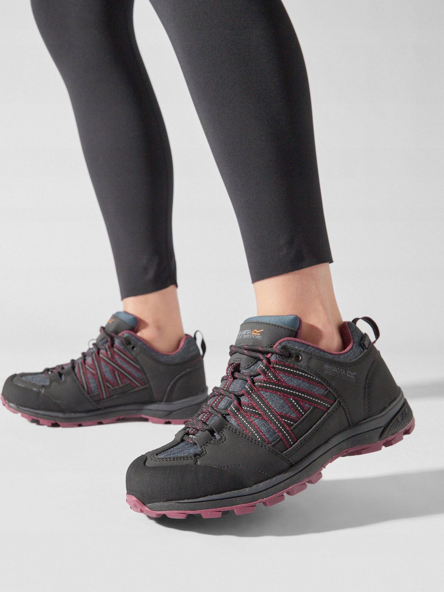 Sportschuhe für Damen Regatta, schwarz 