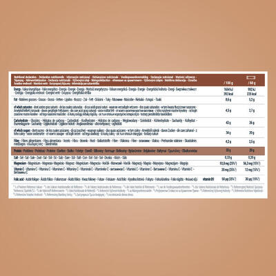Regenerative protein bar Decathlon chocolate x 12 Expiration date at least 3 months from the date of purchase
