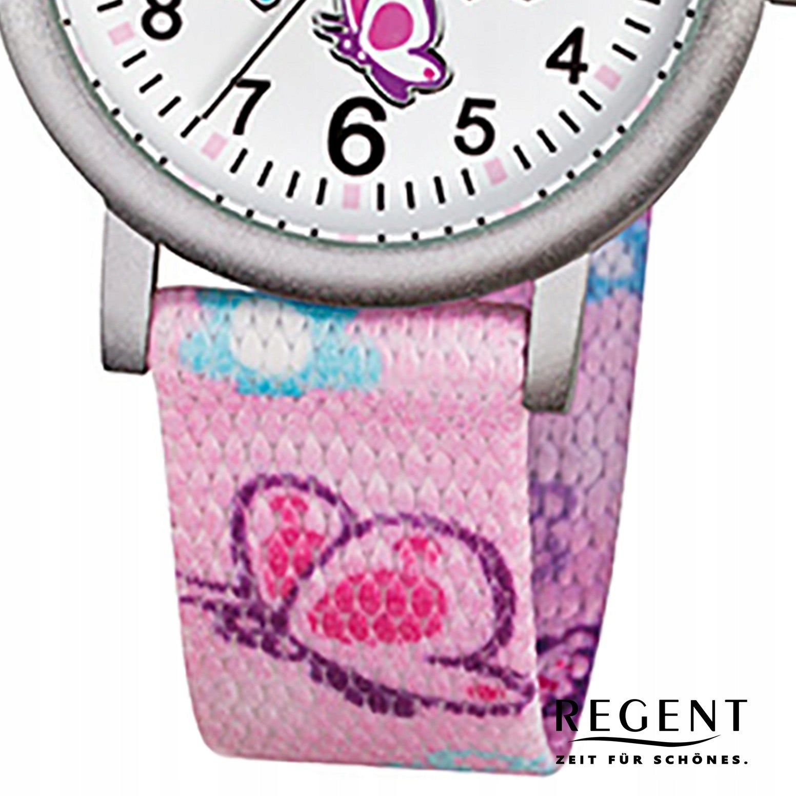 Regent Textile Childrens Watch Quartz Watch Bracelet pink URF491 Gender unisex