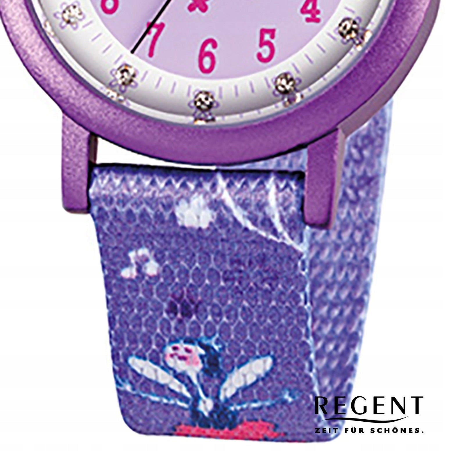 Regent Textile Childrens Watch Quartz Watch Bracelet purple URF486 Gender unisex