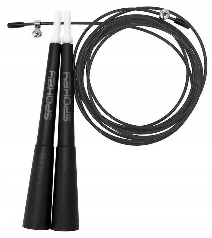 Regulated jump rope black