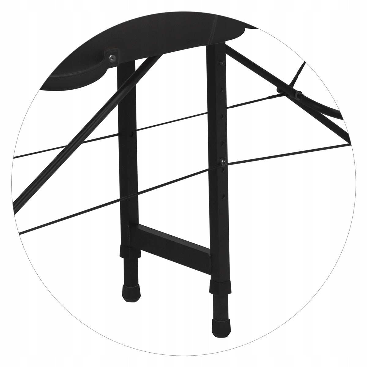 RehaKing Ultra Obsidian from M.O.V. PROFESSIONAL 3 SEG TABLE MASSAGE BED Color black