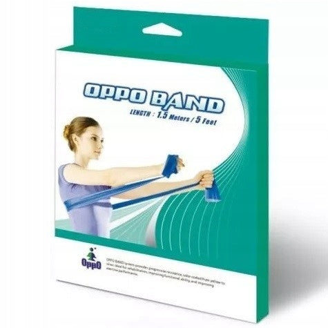 Rehabilitation Exercise Tape Medium Resistance 1.5m Rubber Resistance Rubber