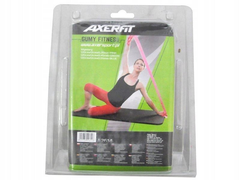 Rehabilitation Rubber Bands for Stretching Exercise Resistance Set AXER 3el Color multicolor