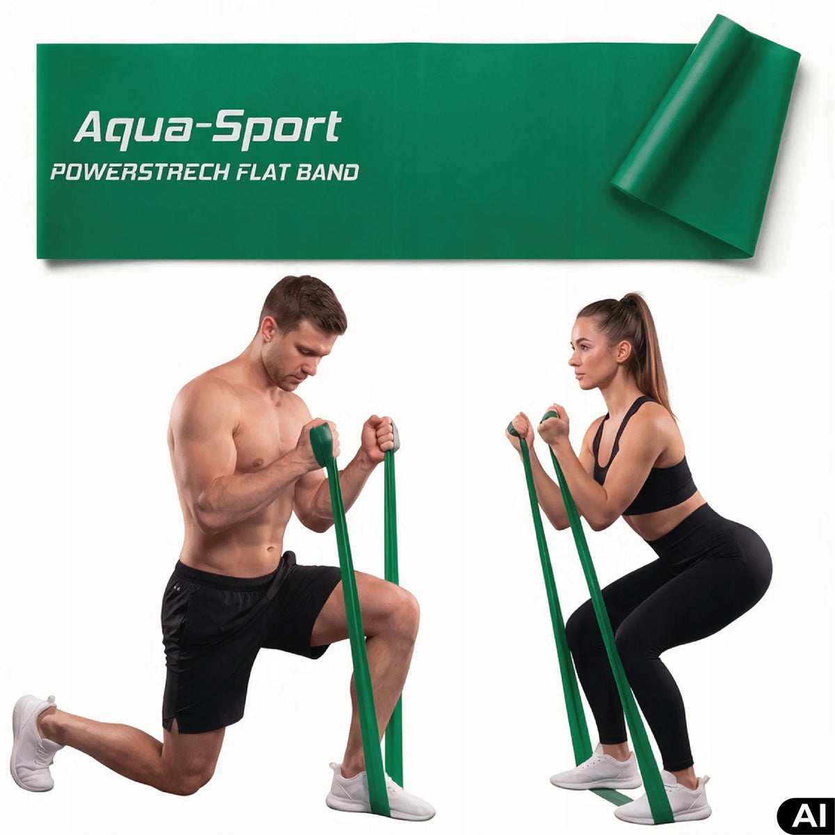 Rehabilitation Rubber Tape for Fitness Exercise 2m