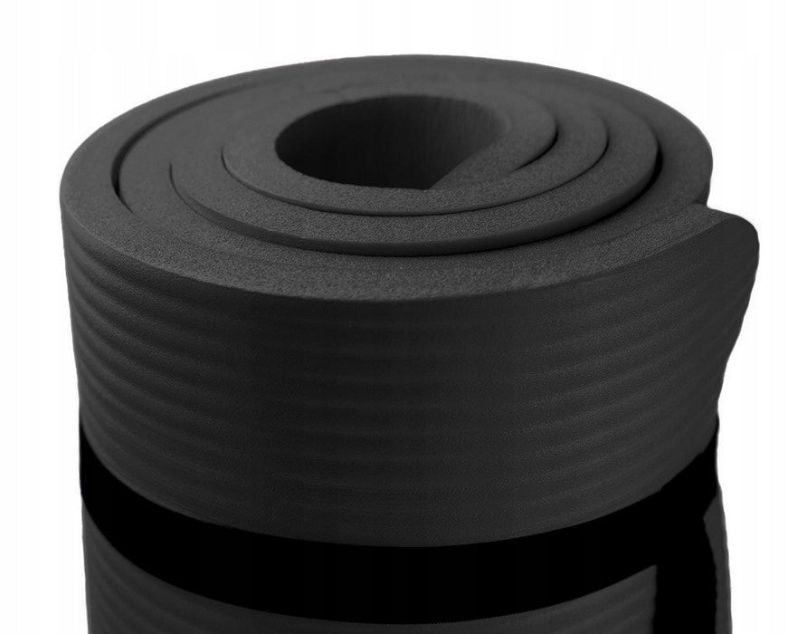 Rehabilitation exercise mat NRB black 1,5cm PESPORT ELG15 Color blue