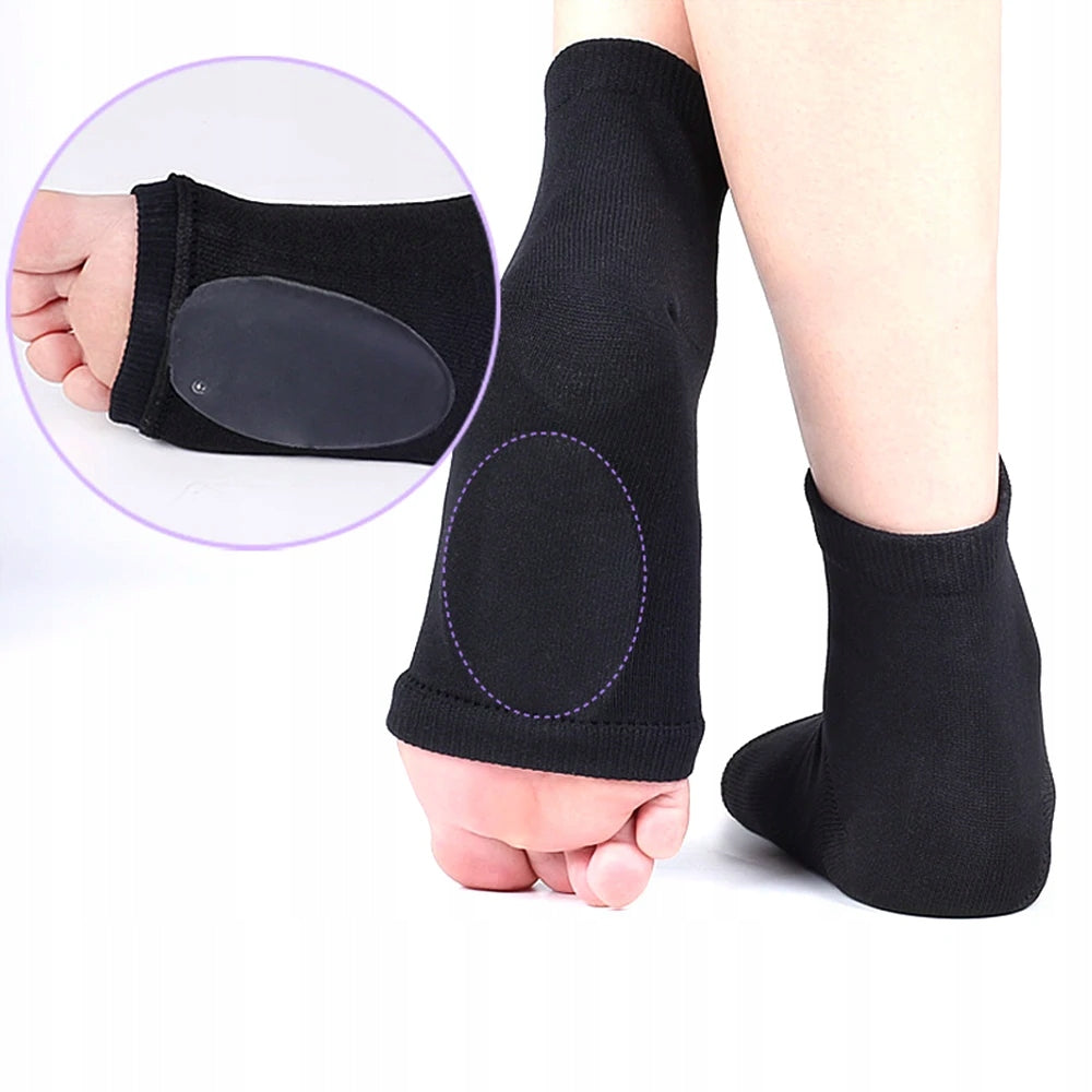Rehabilitation socks on flat feet | High instep