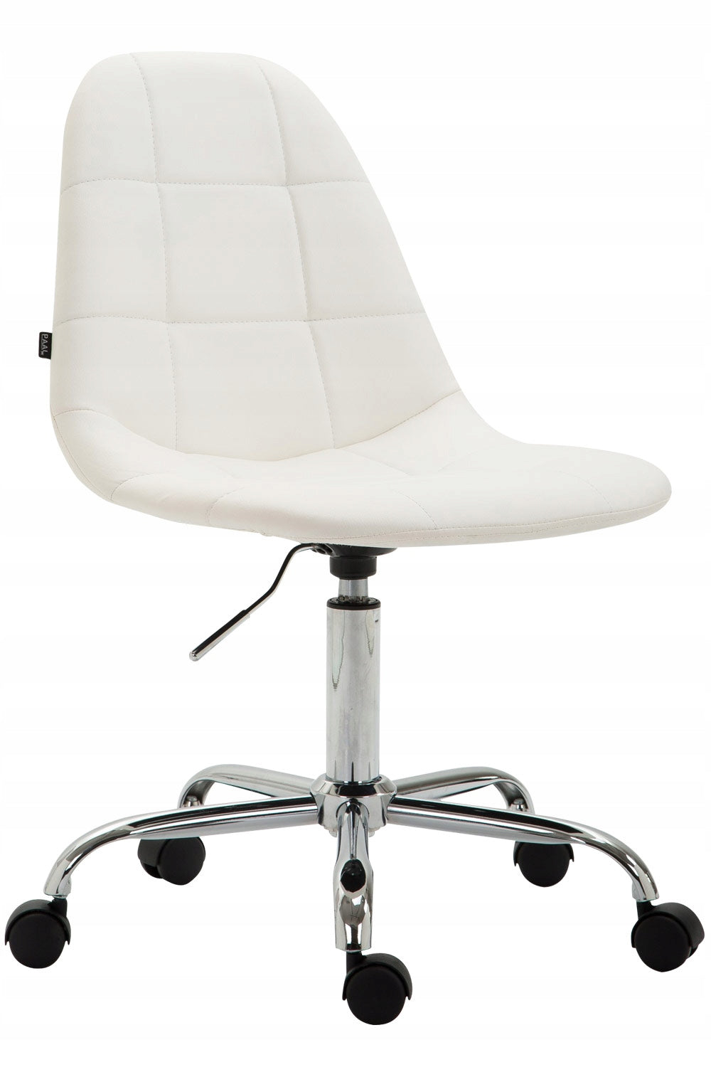 Reims Faux Leather Office Chair, White