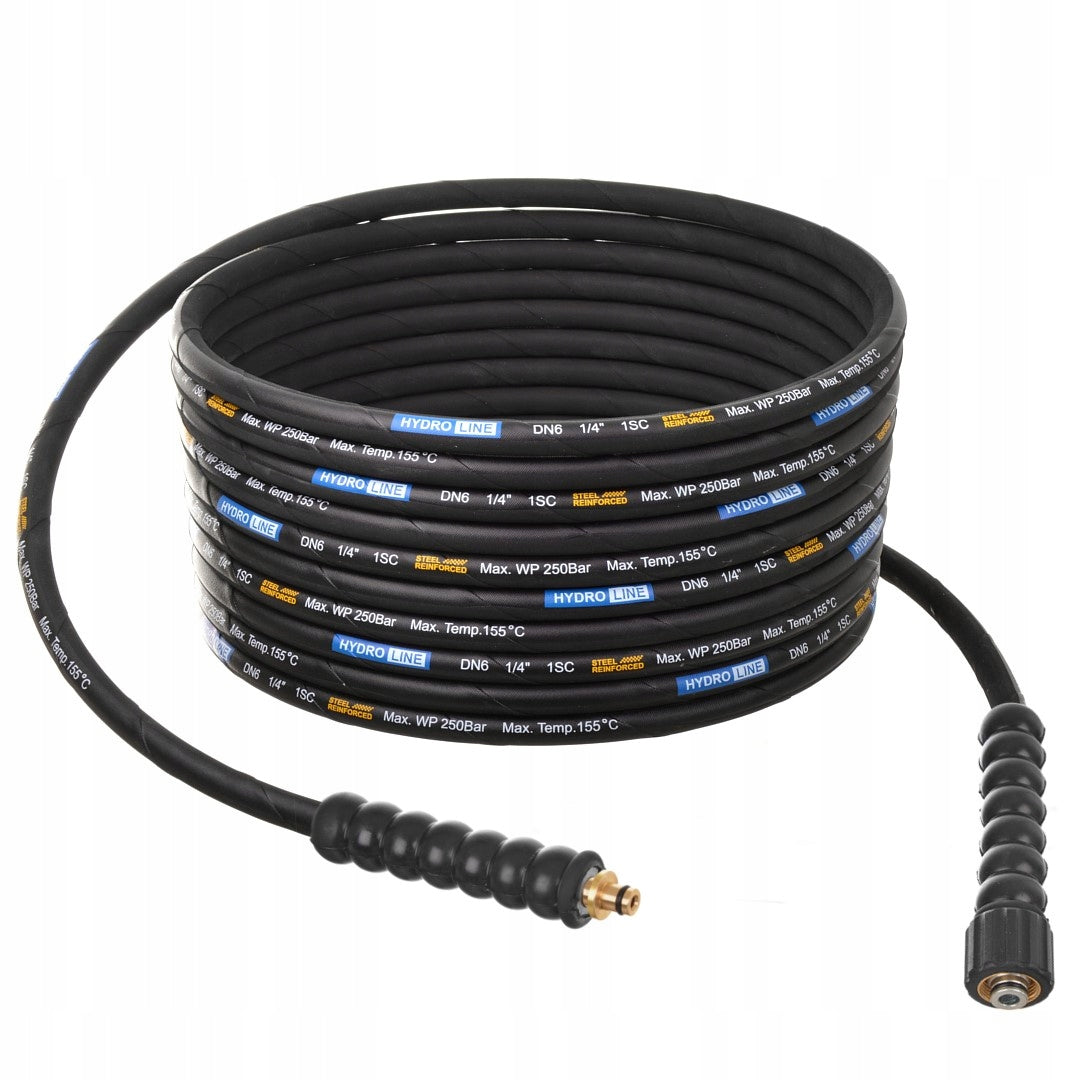 Reinforced rubber hose 25m DN6 250bar OLD TYPE for KARCHER HD HDS pin