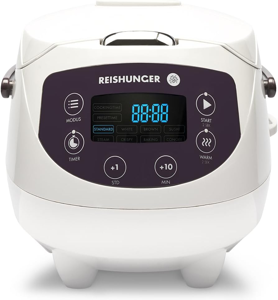 Reishunger Digital mini rice cooker and steamer