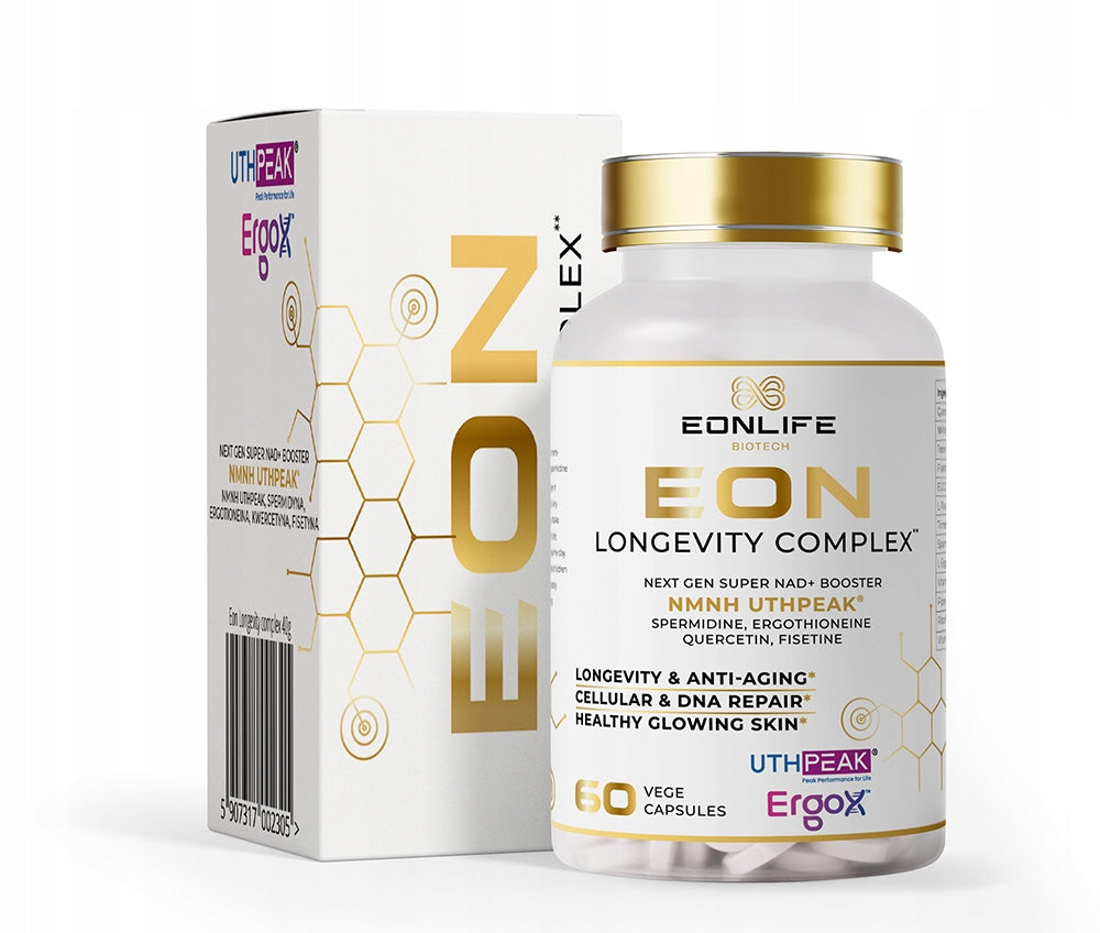 Rejuvenation supplement EON Longevity Complex NMN-H/NAD+ 13 syntax 60caps