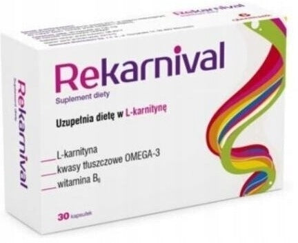 Rekarnival L-carnitine vitamin B omega-3 30 kaps. Medical device no