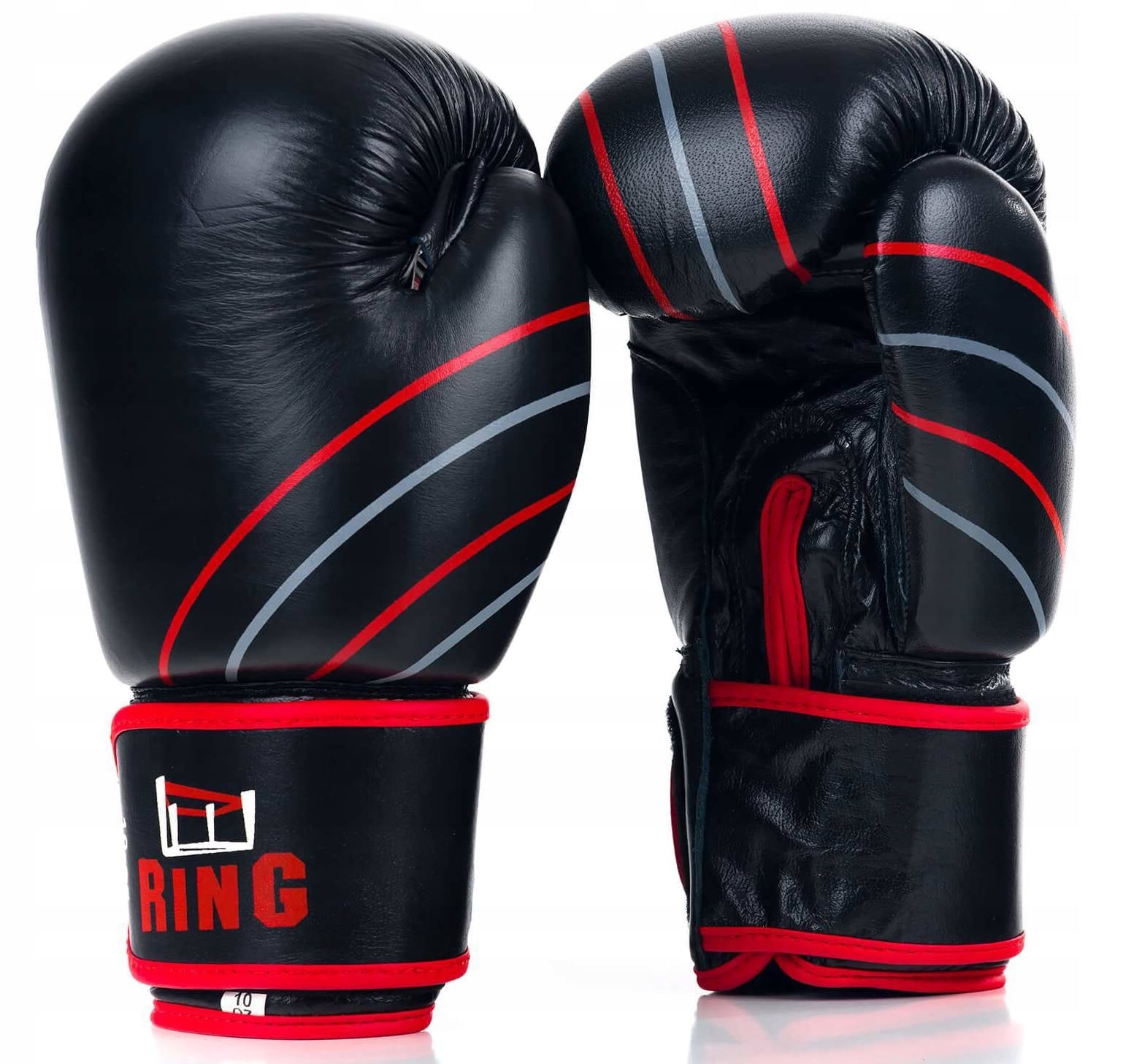 Boxhandschuhe Ring Profi (RR-10), schwarz 