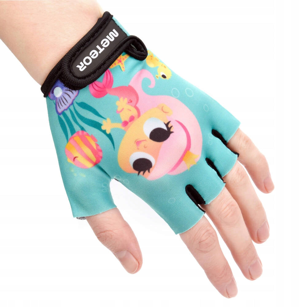 Kinder-Fahrradhandschuhe METEOR JUNIOR MAGI