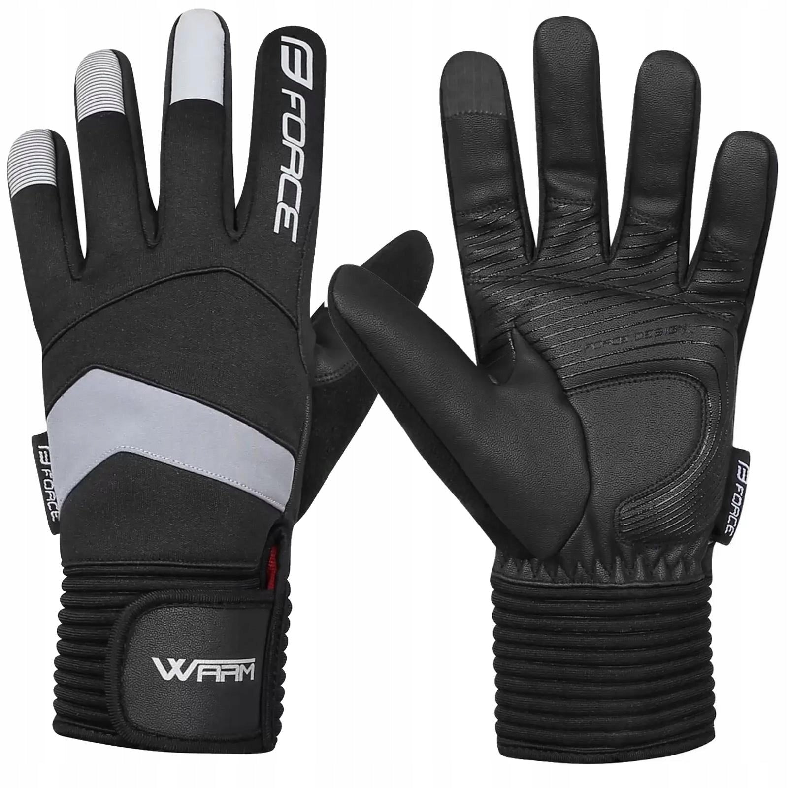 Handschuhe Force, schwarz 