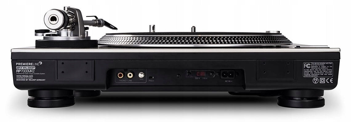 Reloop RP-7000 MK2 Silver - Turntable Brand Reloop