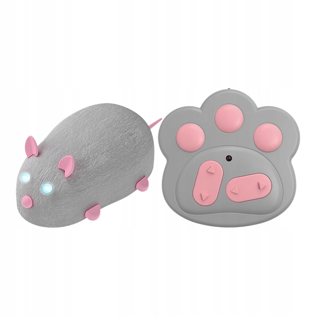 Remote Control Rat Durable Electronic Remote Control Funny Gray With Light