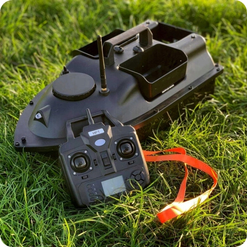Remote Controlled Boat GPS 3 Feeders 500m LIFTING CAPACITY 2 kg Packaging status original
