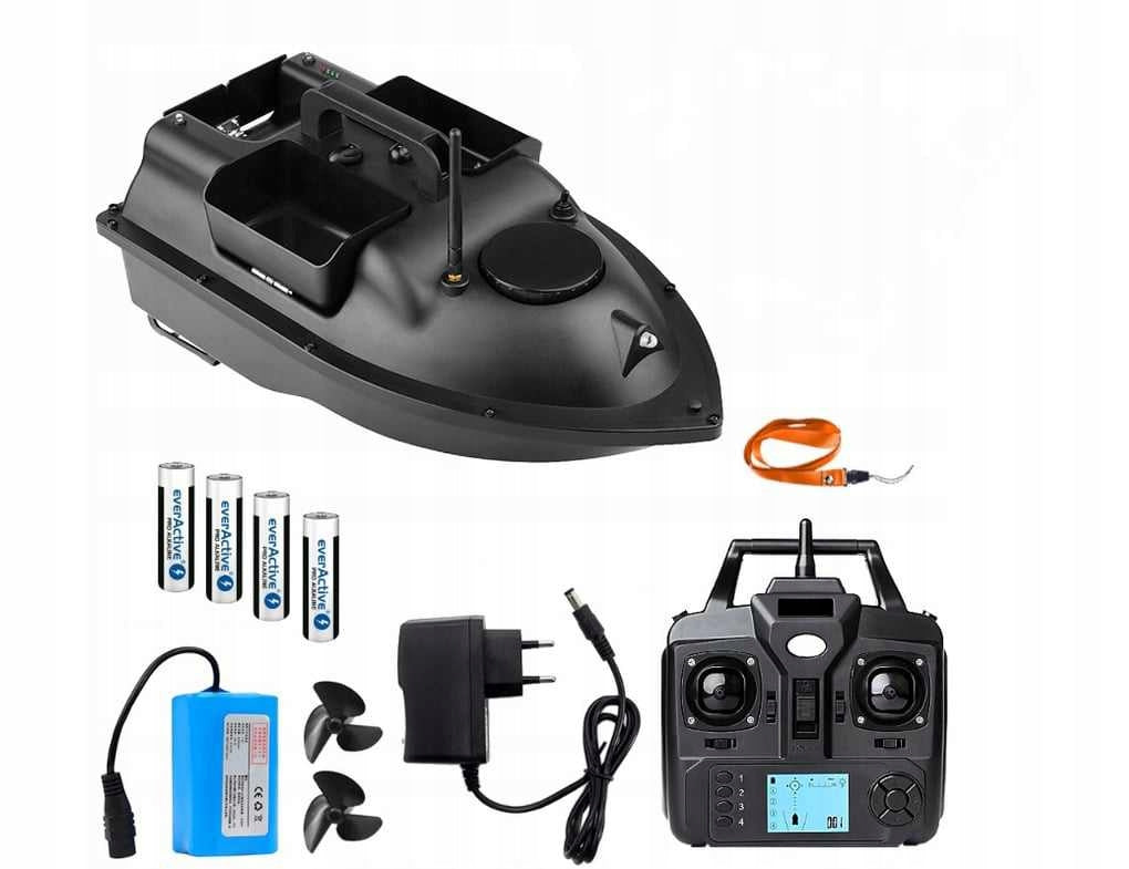 Remote Controlled Boat GPS 3 Feeders 500m LIFTING CAPACITY 2 kg