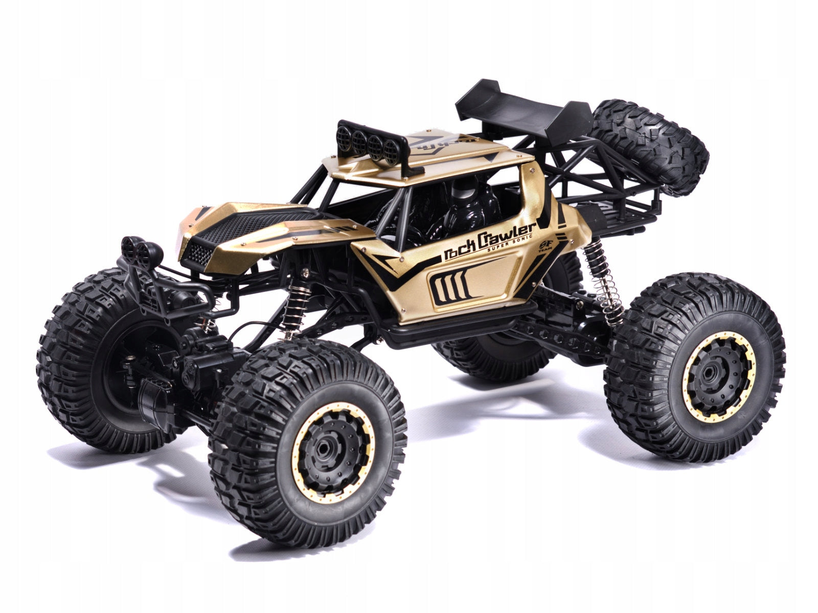 Remote Controlled Car 2,4GHz 1:8 51cm Metal Gold