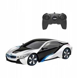 Remote Controlled Car BMW I8 RC RASTAR R/C 1:24 | White