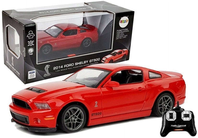Remote Controlled Car Ford Shelby GT500 Red 7.5 km/h 2.4 G Packaging status original