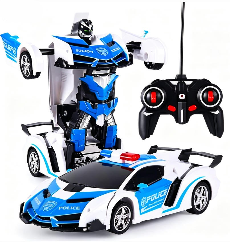 Remote Controlled Car LEAN Toys 2in1 blue Brand no brand