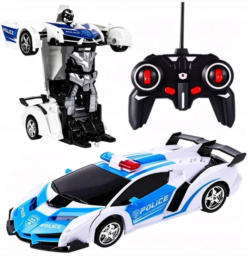 Remote Controlled Car LEAN Toys 2in1 blue Manufacturer code samochód zdalnie sterowany prezent na święta