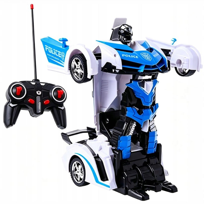 Remote Controlled Car LEAN Toys 2in1 blue