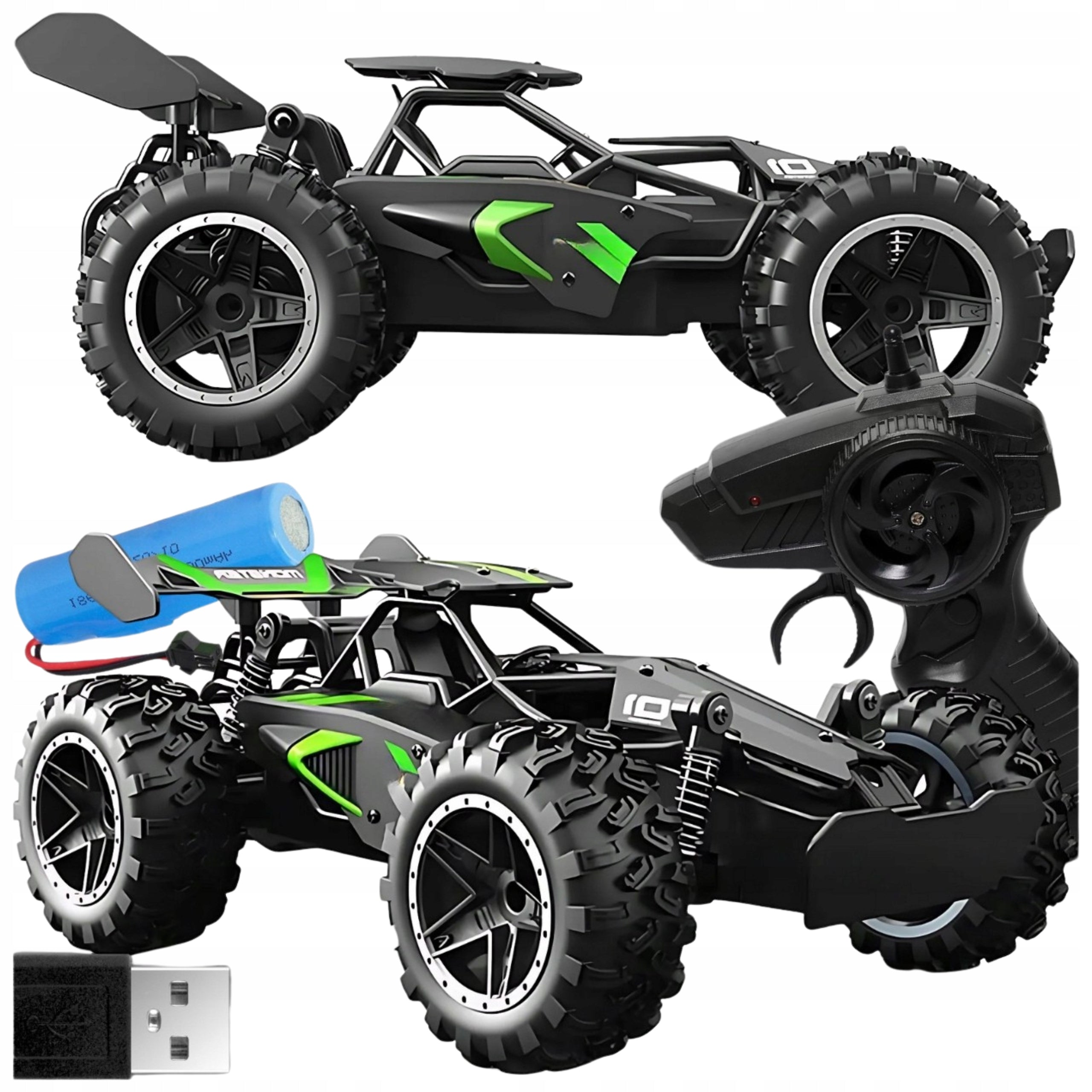 Remote Controlled Car Monster Durable Drift Auto Large RC