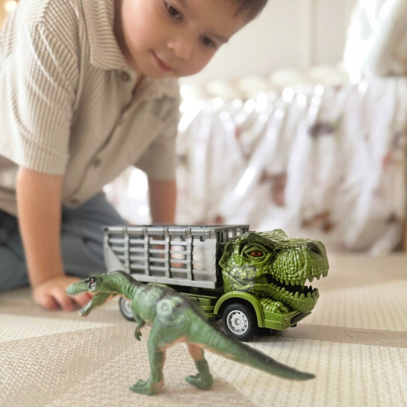 Remote Controlled Car RC Dinosaur Green + Figurine WOOPIE Packaging status original