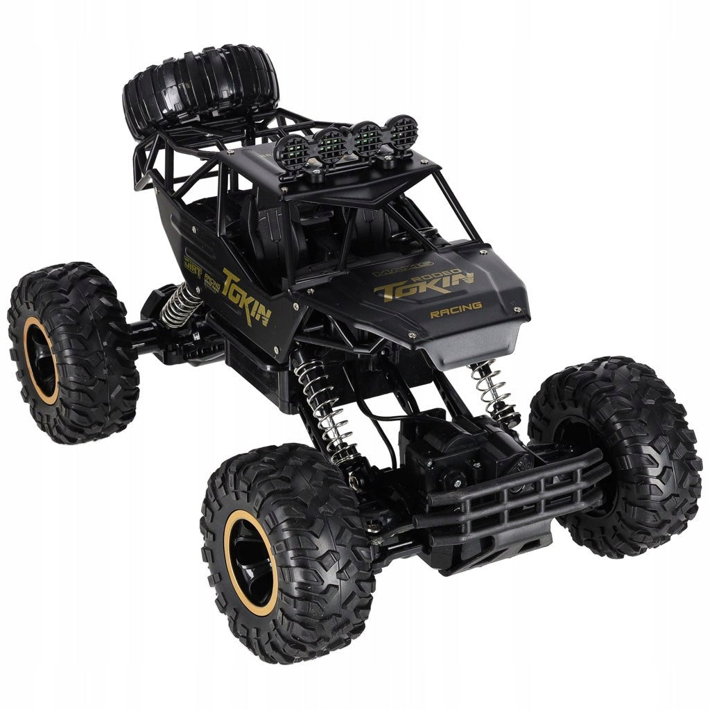 Remote Controlled Car RC Rock Crawler 1:12 4WD METAL black Packaging status original