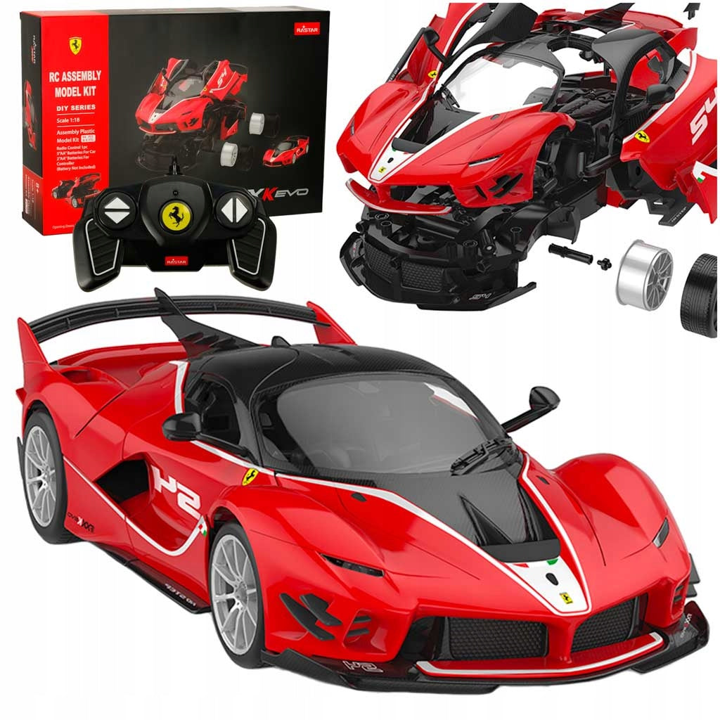 Remote Controlled Car Rastar 96900 Ferrari 1:18 assembly kit