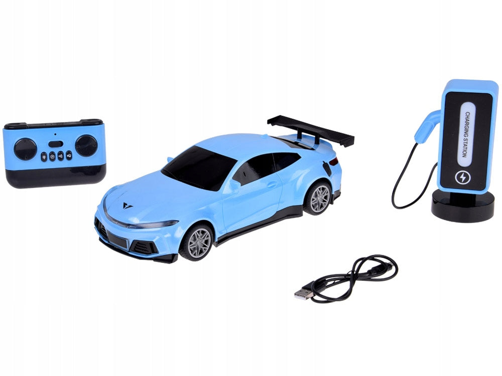 Remote Controlled Car + Station Sam Parks LED RC0687 Brand Jokomisiada