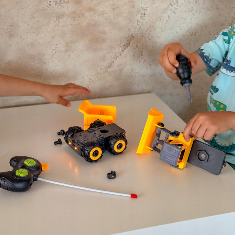 Remote Controlled Construction Car DIY WOOPIE Brand Woopie