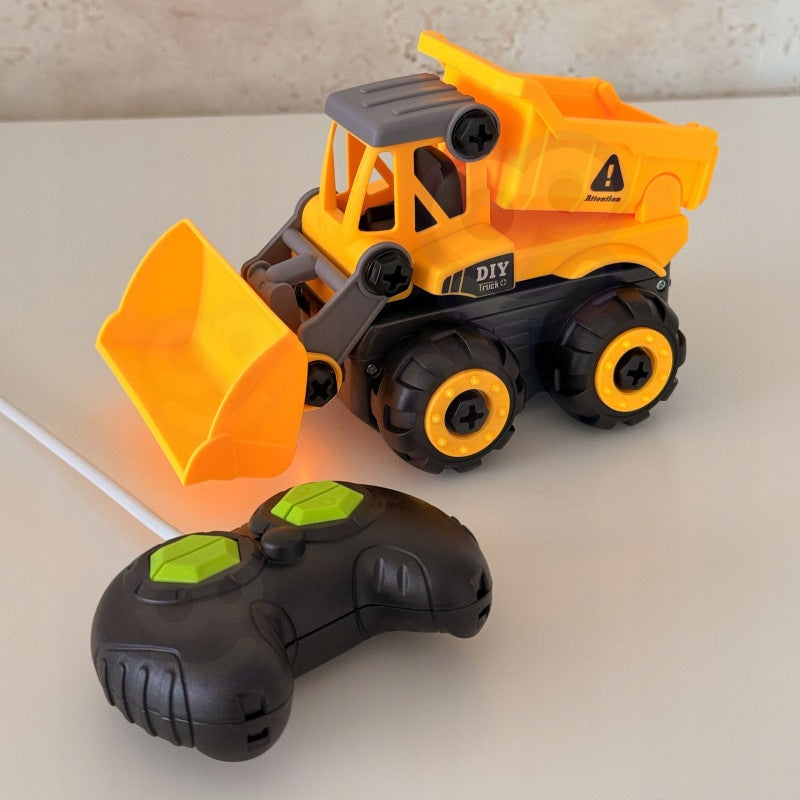Remote Controlled Construction Car DIY WOOPIE Packaging status original